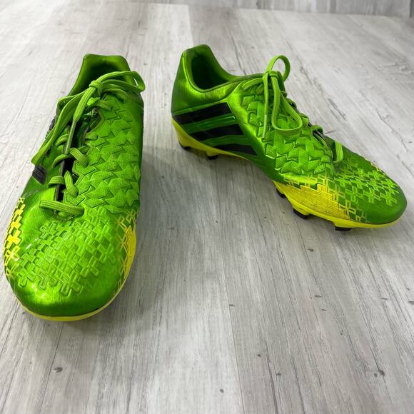 Adidas Predator Absolion Lz Trx FG 2013 Green Soccer Football Cleats 6 Men's - Picture 2 of 9